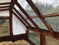 Rafters before repainting them