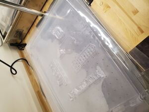 Vacuum Formed 3-D Printed Parts