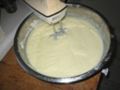 Blending borax mixture with curds