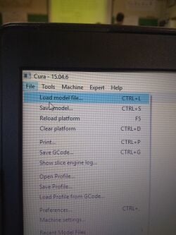 Load model file