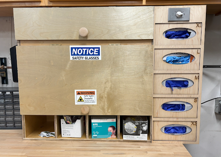 Humboldt Makerspace PPE management
