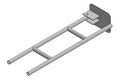 CAD Image of the Foldable Handrail
