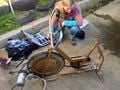 Disassembling a bike for cleanup
