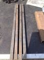 Figure 6- Square iron tubing used for C-bracket