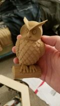 Finished product. Here is a link to the filament that was used for this print: [1]