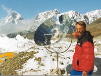 Fig 3: Boiling water in the Himalayas