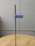 Fig 3: Alternate Angle Single Burette Clamp.
