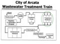 Figure#13: Arcata Wastewater Treatment Train.