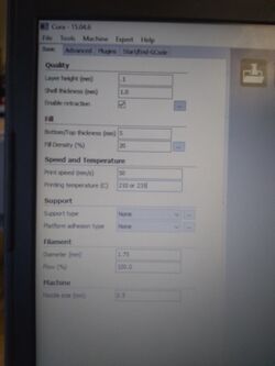 Basic Cura numbers