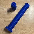 Fig 1a:Straw Filter 3D printed parts