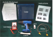 CAN YOU WorKIT Students assemble and operate a hand crank electrical generators