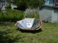 Umbrella solar cookerA multi-use solar cooker