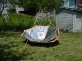 Umbrella solar cooker A multi-use solar cooker