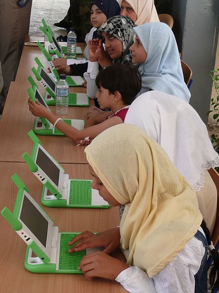 File:Education in Iraq - one laptop per child.jpg