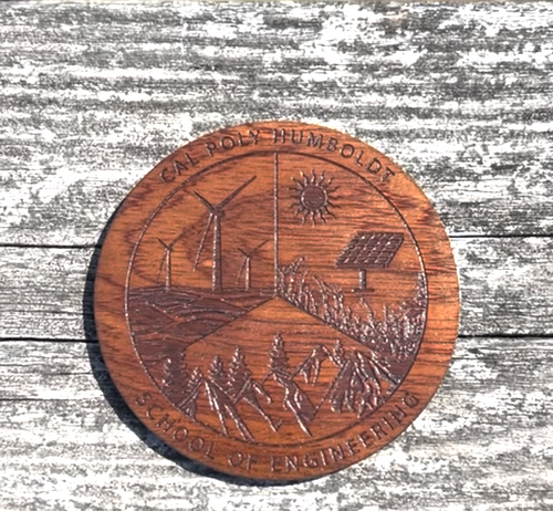 Coaster produced by the process