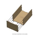Three-hole side panel added to the assembly