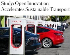 Study: Open Innovation Accelerates Sustainable Transport