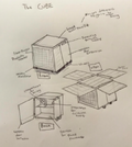 Drawing of the basic design we ended up using for our project.