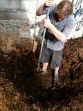 Fig. 5: Robert tamping dirt