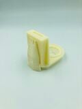 Printed holder of cyclone sampler holder with support structures.