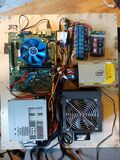 Electronics wire management finished on the bottom panel.