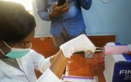IUD insertion training using cervix and vaginal canal simulator in Nigeria