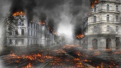 Nuclear war could be devastating for the US, even if no one shoots back