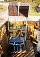 Fig.6-Reservoir is now mounted to bottom of the garden frame.