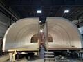 Exterior shell of the agrotunnel finished.