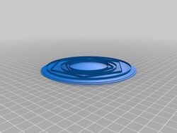 Remixed light lens using FreeCAD