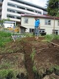 Fig 12f: Covering piping with soil