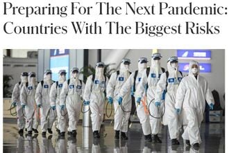 Preparing For The Next Pandemic: Countries With The Biggest Risks