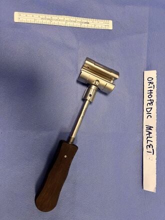 Orthopedic mallet, view 3