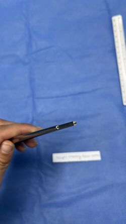 Toothed dissecting forceps, second view