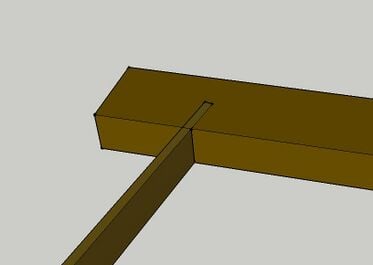 Connection of the base-structure