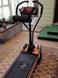 Treadmill-a-volt treadmill powered charging Treadmill power for the Humboldt Bay Center for Sustainable Living