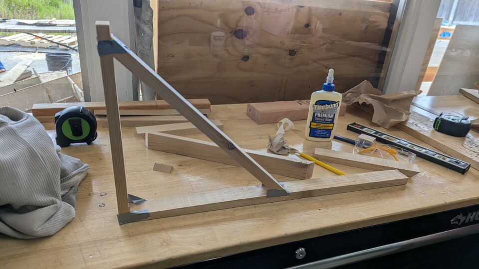 Building Internal Wooden Supports