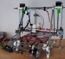 Open-source Wax RepRap 3-D Printer for Rapid Prototyping Paper-Based Microfluidics