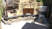 Reference to how the stove pipe is laid out to understand the process of cleaning with either a shop-vac or chimney brush