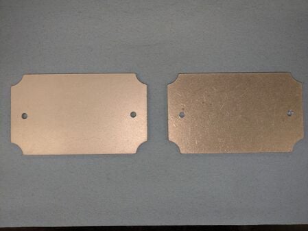 Figure 3.4 - Anodized Aluminum