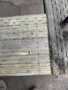 The set back where the drill guide will be clamped.