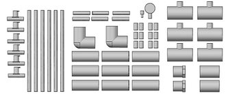 All of the necessary pieces laid out.
