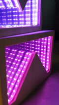 Temperature-Sensitive Infinity Mirror)