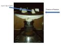 Figure 5-23: Spline close up to determine coupling rotation direction